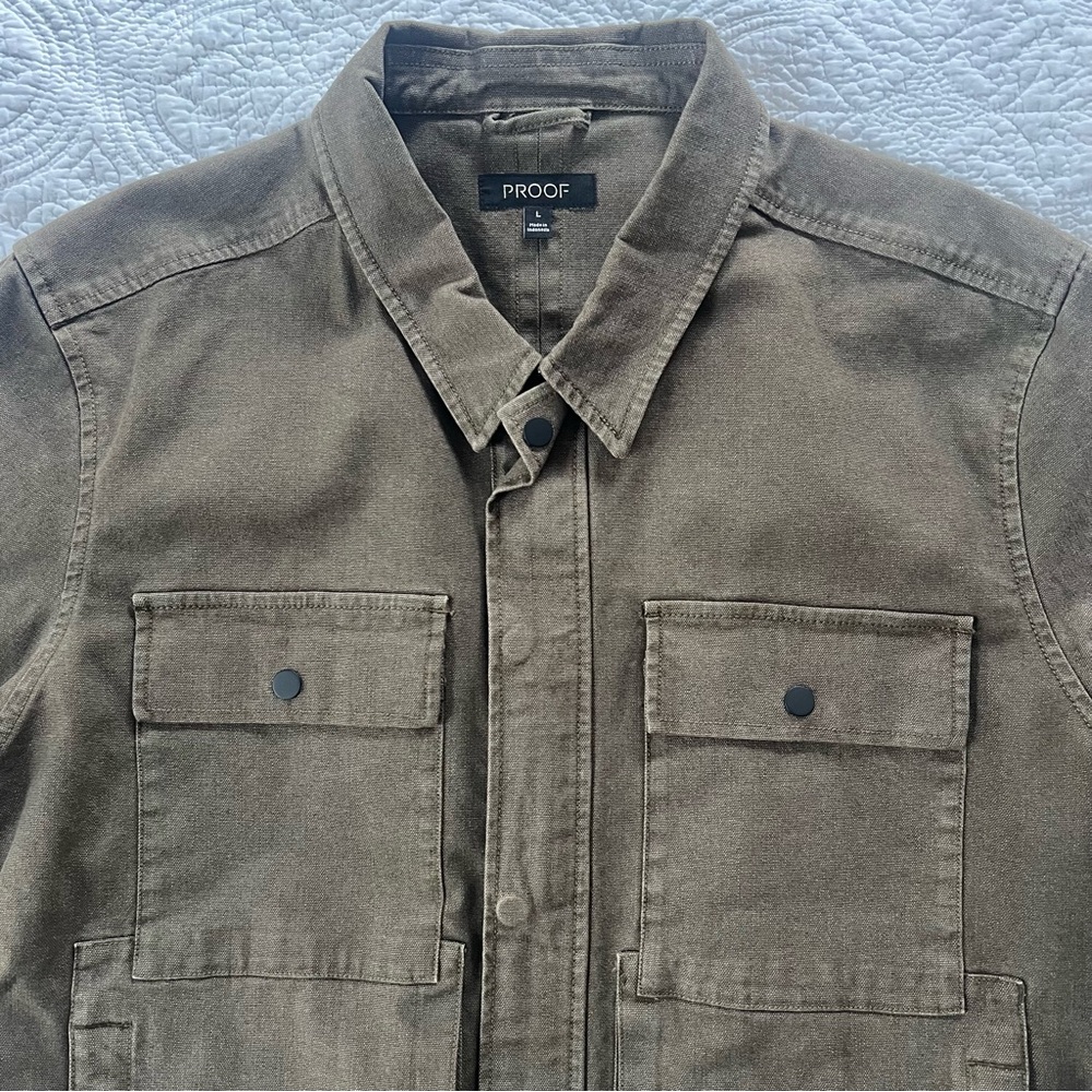 Proof Rover Highlander Jacket Dark Olive
L NWOT - Picture 4 of 15